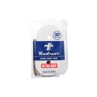 Tenis ziemny - Owijki wierzchnie TOALSON Ultra Grip 30P - białe - miniaturka - grafika 1