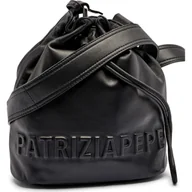 Plecaki worki - Patrizia Pepe Skórzany worek - miniaturka - grafika 1