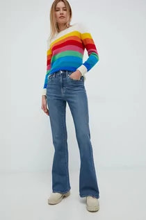 Spodnie damskie - GAP jeansy '70s damskie high waist - Gap - grafika 1