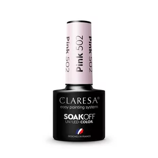 Claresa Claresa, lakier hybrydowy 502, 5 ml - Lakiery hybrydowe - miniaturka - grafika 1