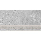 Płytki klinkierowe - Stopnica Moonrow Grey 29.8x119.8 Cersanit - miniaturka - grafika 1