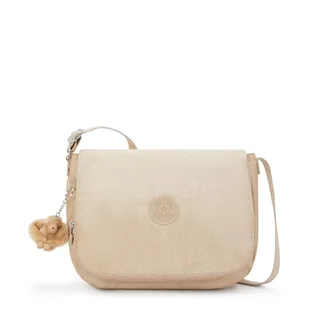 Kipling EARTHBEAT M Średnie Torby Crossbody, Inviting Grey Szary - Torebki damskie - miniaturka - grafika 1