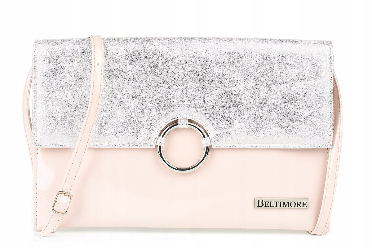 Torebka kopertówka damska wizytowa wieczorowa torba mała do ręki Beltimore