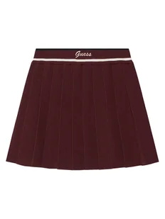 Guess Spódnica plisowana J5BD16 Z1152 Fioletowy Regular Fit - Spódnice - miniaturka - grafika 1
