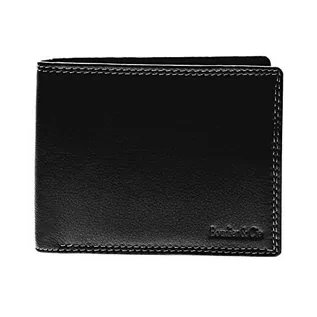Portfele - Boudier & Cie Boudier & Cie Męski skórzany portfel premium portmonetka portfel z ochroną RFID NFC czarny format poziomy - W-1501br W-1501BR - grafika 1
