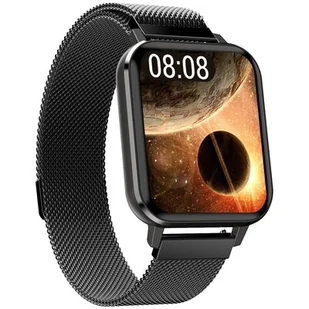 Maxcom Fit FW45 Aurum 2 Czarny - Smartwatch - miniaturka - grafika 1