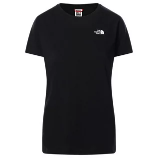 Koszulki sportowe damskie - Koszulka The North Face Simple Dome 0A4T1AJK31 - czarna - grafika 1