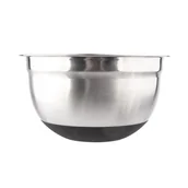 Miski i półmiski - Lumarko Miska Nierdzewna Z Silikonową Podstawą 20x9,5 Cm - miniaturka - grafika 1