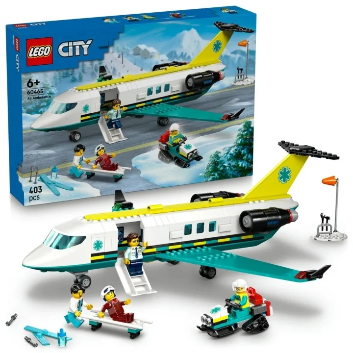 LEGO CITY 60465 SAMOLOT POGOTOWIA RATUNKOWEGO
