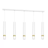 Lampy sufitowe - Milagro Lampa wisząca JOKER WHITE/GOLD 5xGU10 MLP6122 - miniaturka - grafika 1