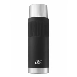 Esbit, Termos, Sculptor Vacuum Flask w/Sleeve, czarny, 1l - Termosy - miniaturka - grafika 1