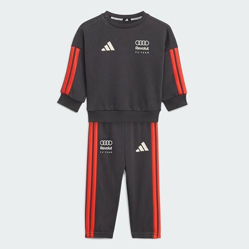 adidas Uniseks - niemowleta Audi Revolut Formula One Team Dna Baby Jogger Track Suit, utility black, 2-3 Years