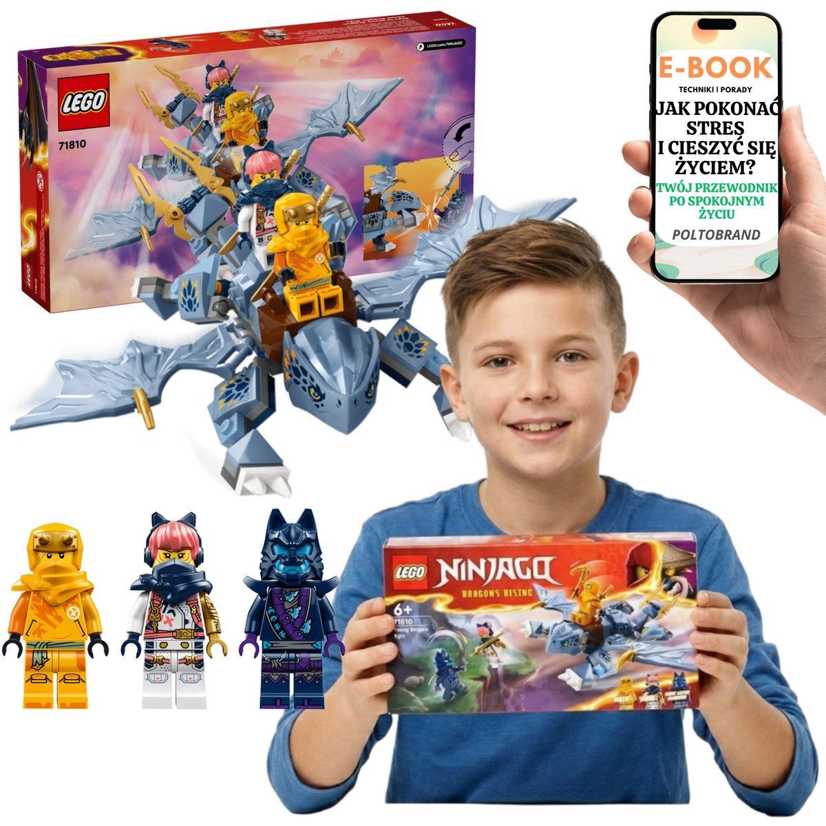 LEGO SMOK RIYU 71810 LEGO NINJAGO Prezent Dla Chłopca 6+ E-BOOK-1