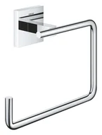 Wieszaki łazienkowe - Grohe QuickFix Start Cube - Wieszak na ręcznik, chrom 40975000 - miniaturka - grafika 1