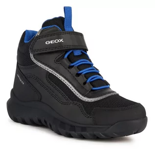 Buty dla chłopców - Śniegowce Geox J Simbyos Boy B Abx J36L0A 0MEFU C0245 S Black/Royal - grafika 1