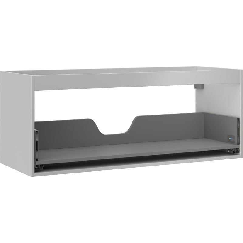 Mexen Box-A korpus szafki podumywalkowej 120 cm, 1 szuflada, szary mat - 91AX0-1200-470-1-62