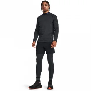 Męskie legginsy treningowe Under Armour UA CG Armour Twist Leggins - czarny - Legginsy - miniaturka - grafika 1
