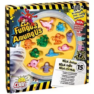 Cobi FUNGUS AMUNGUS MEGA ZESTAW 15SZT. 22513 VIV22513 - Figurki dla dzieci - miniaturka - grafika 1