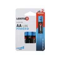 Baterie i akcesoria - Bateria alkaliczna INTENSIVE LR6/AA 6 SZT. LEXMAN - miniaturka - grafika 1