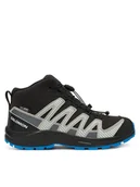 Buty trekkingowe damskie - Salomon Trekkingi Xa Pro V8 Mid Waterproof L47729800 Czarny - miniaturka - grafika 1