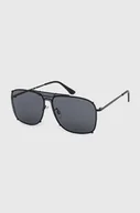 Okulary przeciwsłoneczne - Guess okulary przeciwsłoneczne męskie kolor czarny GF0240 02A - miniaturka - grafika 1