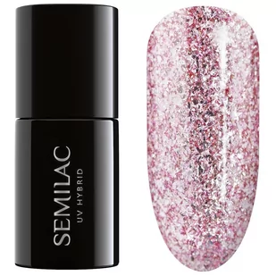 Semilac Semilac rose gold shimmer 293 ZE0507-293 - Lakiery hybrydowe - miniaturka - grafika 1