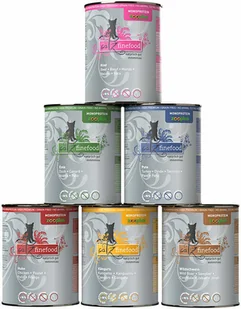 Zestaw mieszany catz finefood karma mokra monoproteinowa zooplus, 24 x 400 g - Zestaw (6 smaków) - Mokra karma dla kotów - miniaturka - grafika 1