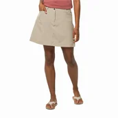 Spódnice - Spódnica Jack Wolfskin SONORA SKORT white pepper - 34 - miniaturka - grafika 1
