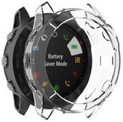 Akcesoria do pulsometrów i zegarków sportowych - Silikonowe Etui Do Garmin Fenix 6X / 6X Pro / 6X Solar - miniaturka - grafika 1