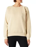 Bluzy damskie - G-STAR RAW Women's Premium Core 2.0 Bluza damska, beżowa/khaki (Brown Rice C235-D309), S - miniaturka - grafika 1
