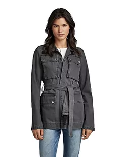 G-STAR RAW Damska kurtka dżinsowa w stylu lat 70., szara (Faded Blade D304-C778), L, szary (Faded Blade D304-c778), L - Kurtki damskie - miniaturka - grafika 1