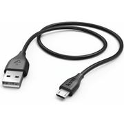 Kable USB - Hama Kabel USB microUSB 1.4m Czarny 001736100000 - miniaturka - grafika 1