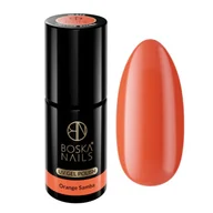 Lakiery hybrydowe - BOSKA NAILS Lakier hybrydowy Orange Samba 475 - 6ml - miniaturka - grafika 1