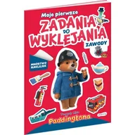 Kolorowanki, wyklejanki - Przygody Misia Paddingtona. Moje pierwsze zadania do wyklejania. Zawody - miniaturka - grafika 1