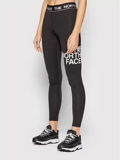 Spodnie damskie - The North Face Legginsy Flex NF0A3YV9KY41 Czarny Slim Fit - grafika 1