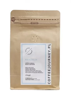 COFFEE JOURNEY Kawa ziarnista Coffee Journey Brazylia 250g 5685-uniw - Kawa - miniaturka - grafika 1