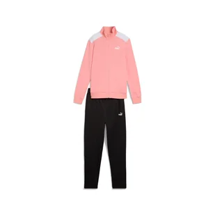 Damski Dres PUMA POLY SUIT OP 68507518 – Różowy - Spodnie damskie - miniaturka - grafika 1