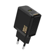Ładowarki do telefonów - Ładowarka Dudao A26 PD20W GaN USB-C Szybkie ładowanie Power Delivery - Czarna - miniaturka - grafika 1