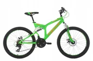 Rowery - KS Cycling Xtraxx 24 cale Zielony - miniaturka - grafika 1