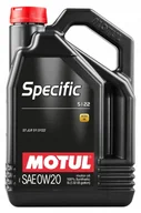 Oleje silnikowe - Motul 0W20 5l Specific 5122 STJLR.51.512 - miniaturka - grafika 1