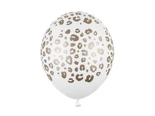 PartyDeco Balony 30 cm, Cętki, Pastel Pure White (1 op. / 50 szt.) SB14P-301-008 [15348211] - Balony i akcesoria - miniaturka - grafika 1