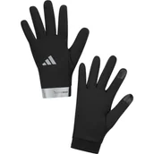 Rękawiczki - Rękawiczki zimowe unisex adidas RUNNING czarne JZ8118 - miniaturka - grafika 1