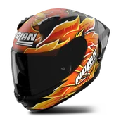 Kaski motocyklowe - Kask Integralny Nolan N60-6 Sport Czarny/Czerwony/Pomarańczowy/Żółty MatowyXL - miniaturka - grafika 1