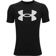 Koszulki dla dziewczynek - Koszulka chłopięca Under Armour Tech Big Logo SS - miniaturka - grafika 1