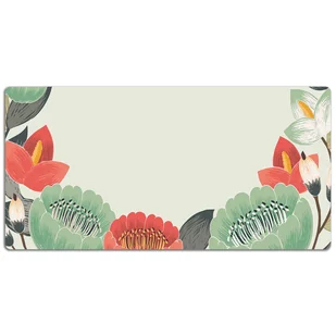 Duża mata na biurko Kwitnące kwiaty 120x60 cm - Podkładki na biurko Duża mata na biurko Kwitnące kwiaty 120x60 cm - Podkładki na biurko - miniaturka - grafika 1