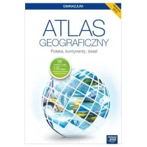 Nowa Era praca zbiorowa Atlas geograficzny Polska kontynenty świat