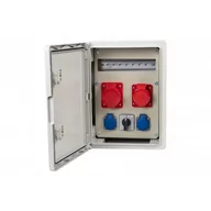 Rozdzielnie elektryczne - Szafa bud. 300x400x170, 16A5p, 32A5p, 2x230V - miniaturka - grafika 1