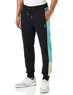 Spodenki męskie - FILA Męskie spodnie rekreacyjne, Black-Beryl Green-Fields of Rye, 2XL, Black-beryl Green-fields Of Rye, XXL - miniaturka - grafika 1