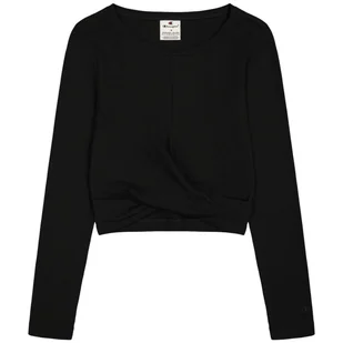 Crop Top Damski Z Okrągłym Dekoltem 117435 MS524 - Koszulki i topy damskie - miniaturka - grafika 1