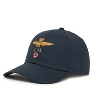 Czapki męskie - Czapka z daszkiem Aeronautica Militare 251HA1100CT2848 Granatowy - miniaturka - grafika 1